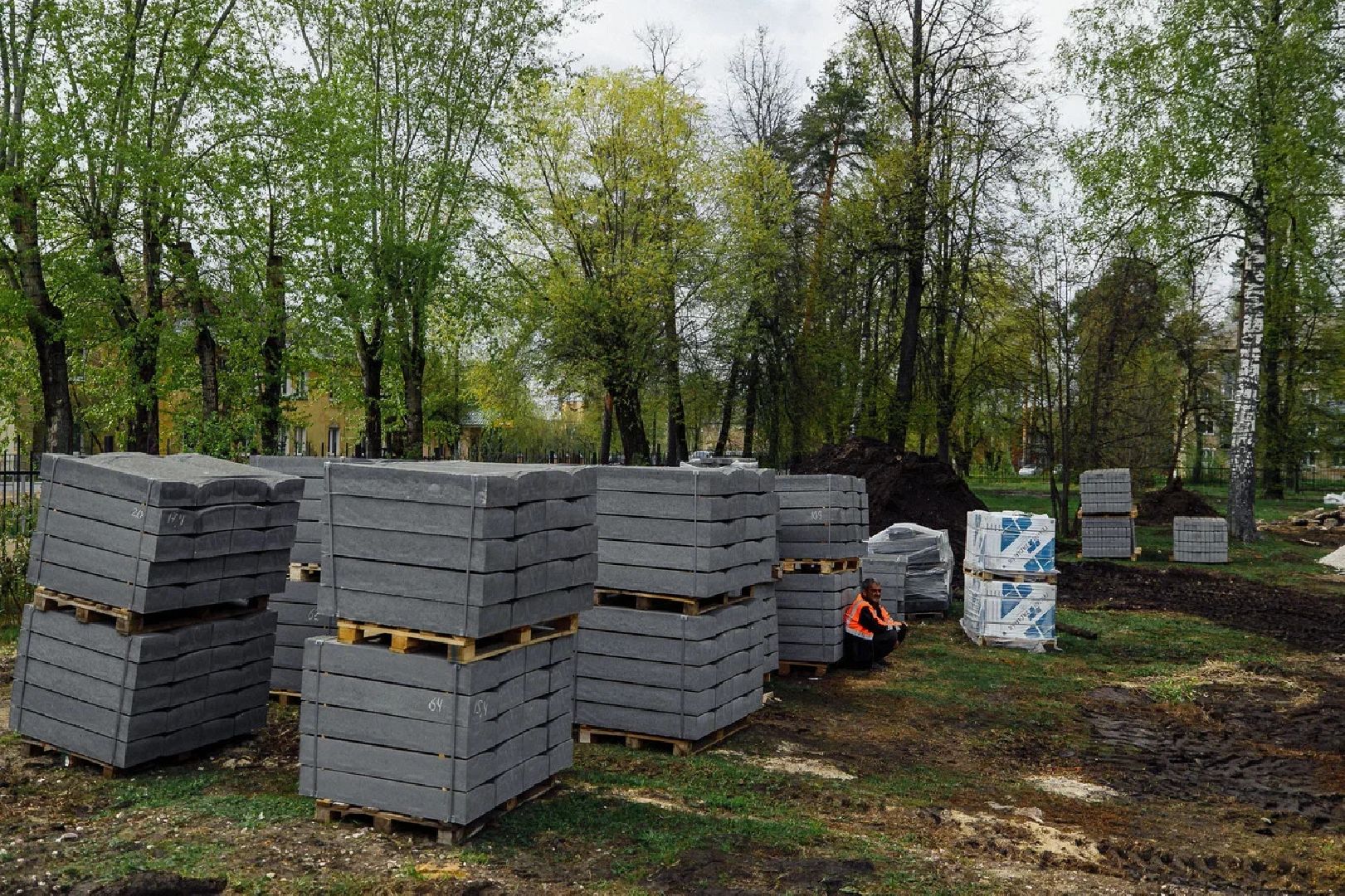 Благоустройство, школа, Ликино-Дулево, Орехово-Зуево