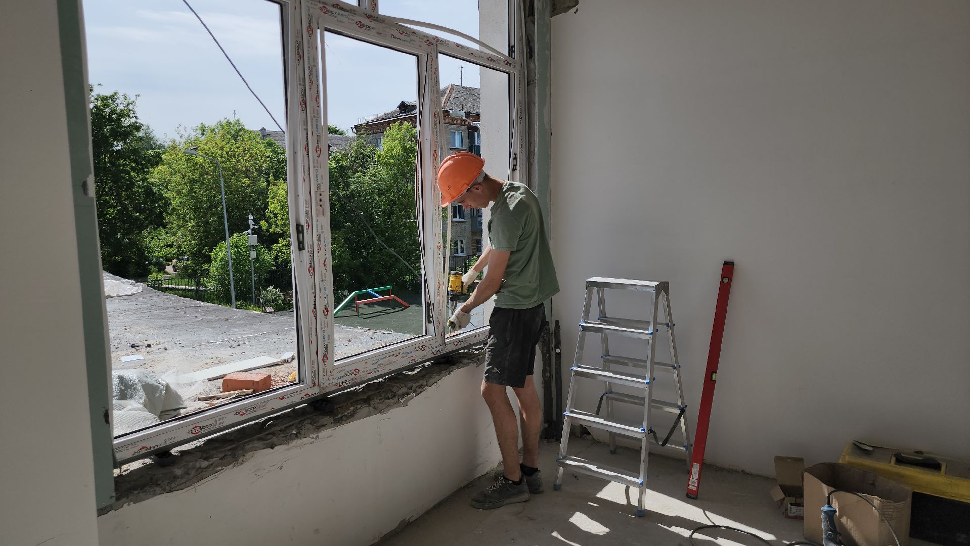 серпухов, подмосковье, капремонт школы,