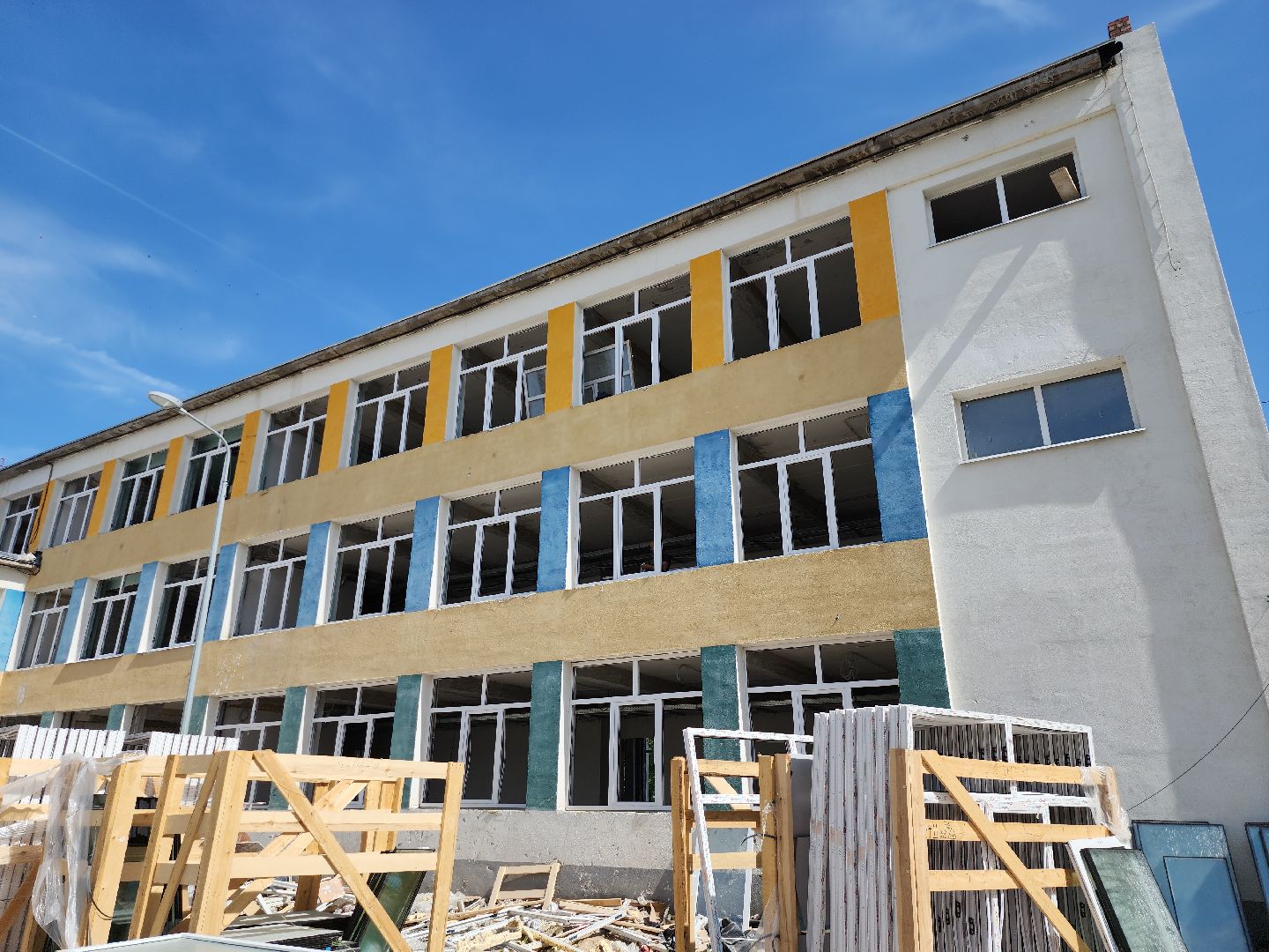 серпухов, подмосковье, капремонт школы,