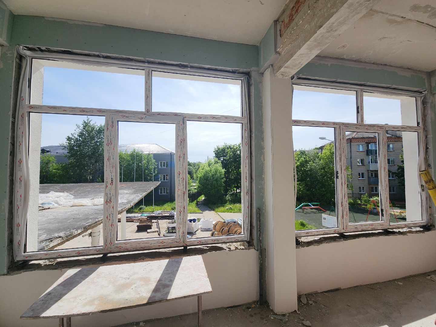 серпухов, подмосковье, капремонт школы,