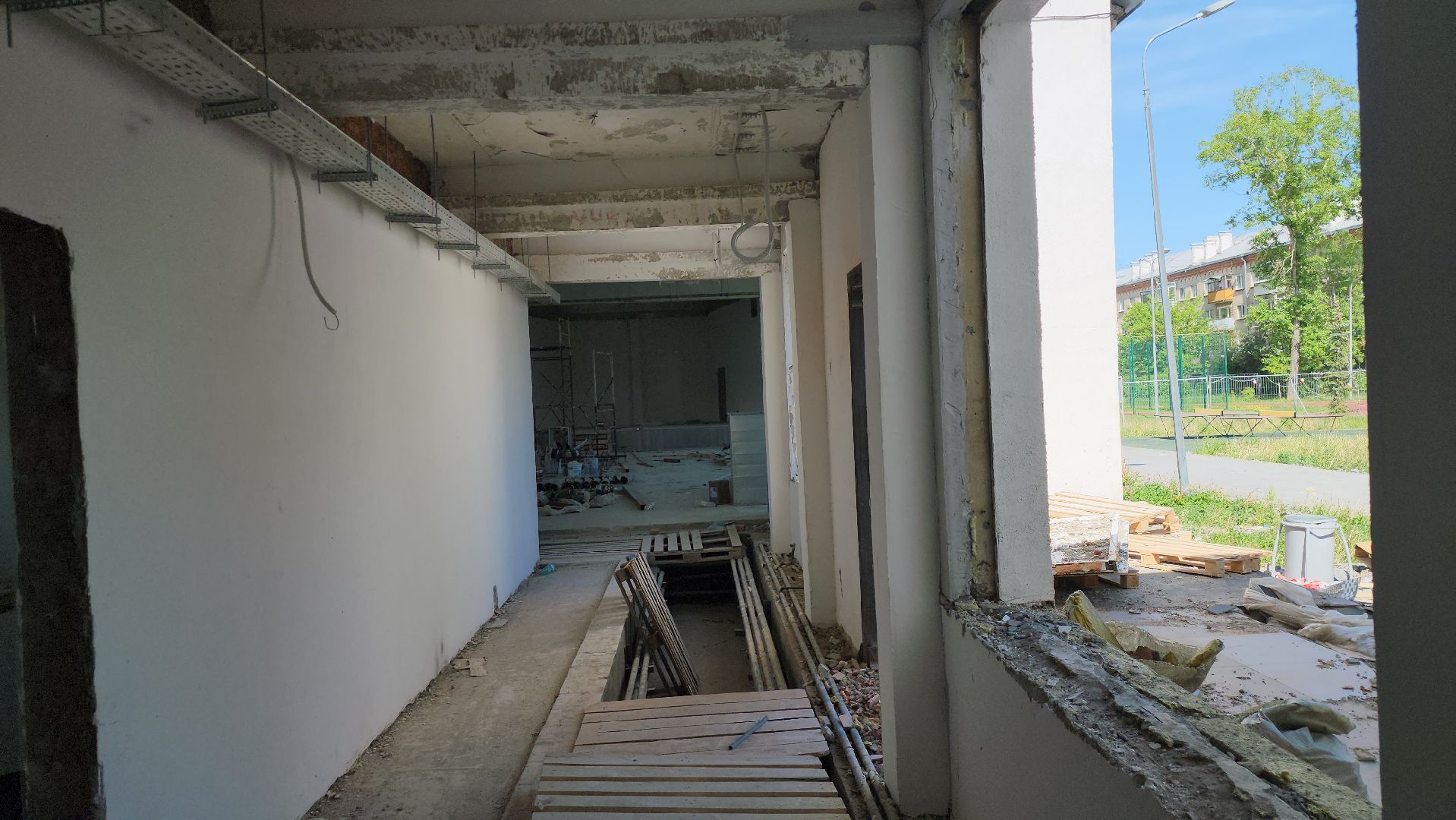 серпухов, подмосковье, капремонт школы,