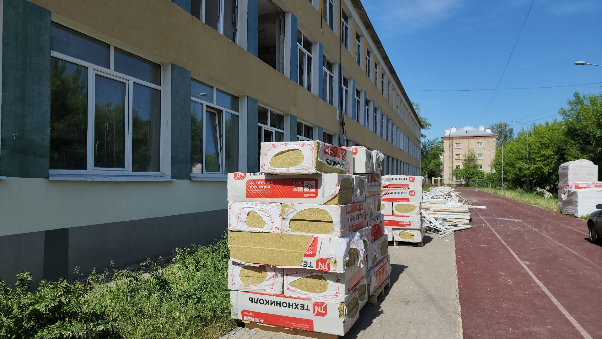 серпухов, подмосковье, капремонт школы,