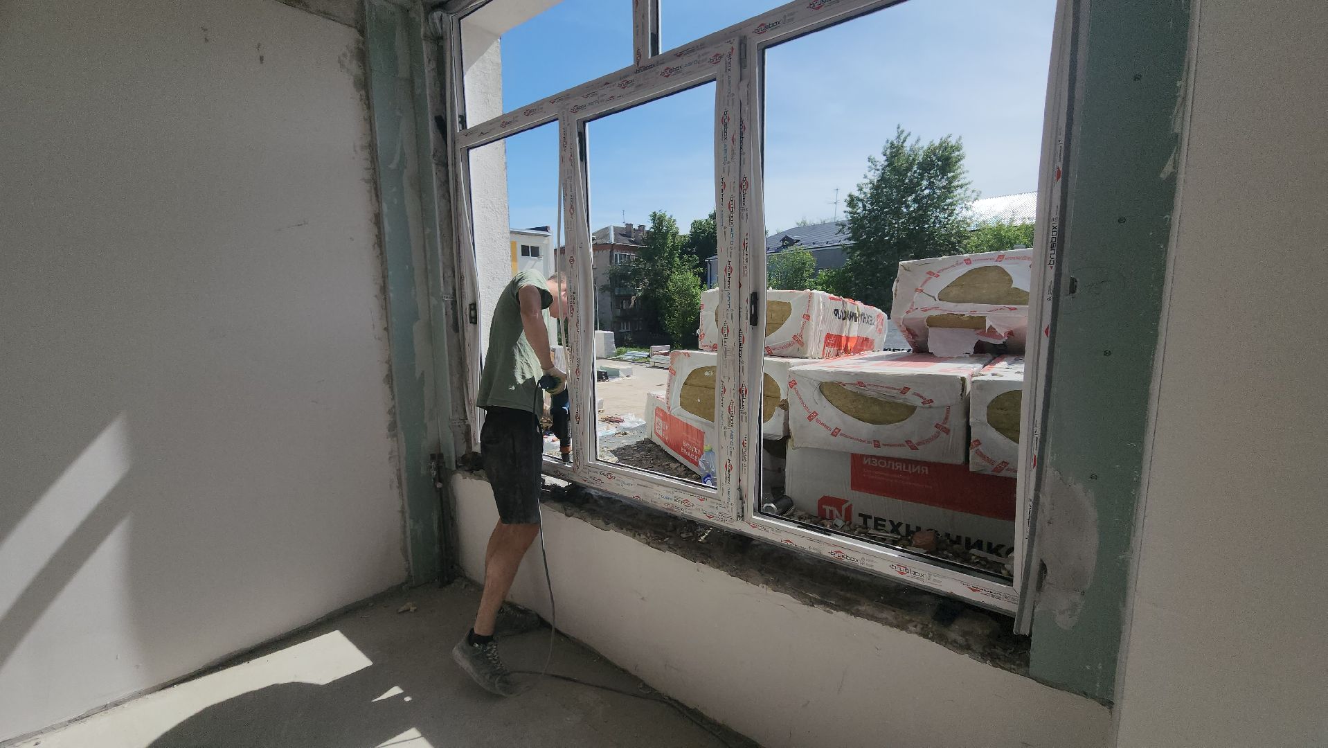 серпухов, подмосковье, капремонт школы,