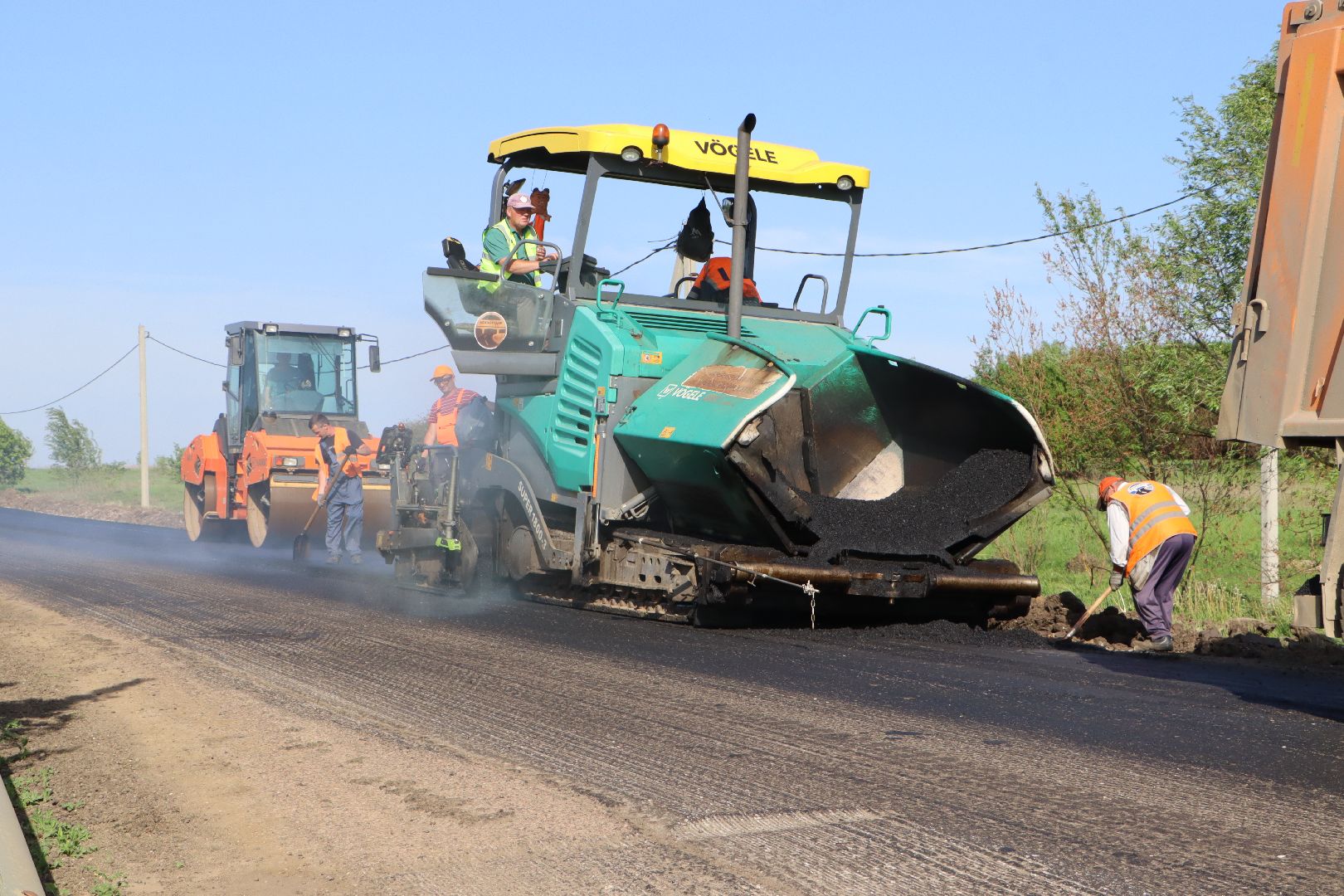 серебряные пруды, ремонт дороги, серково,