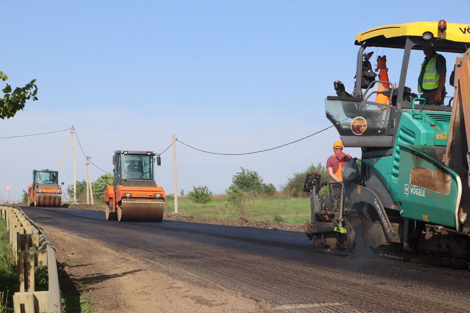 серебряные пруды, ремонт дороги, серково,