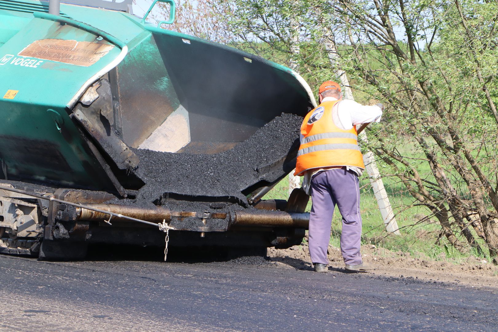серебряные пруды, ремонт дороги, серково,