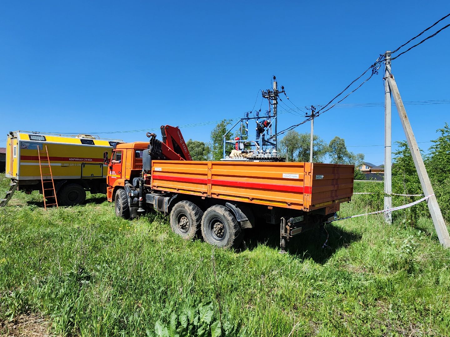 чехов, деревня ходаево, россети, траснформаторная подстанция, замена трансформатора, электроснабжение, надежность и качество энергоснабжения, программа модернизации,