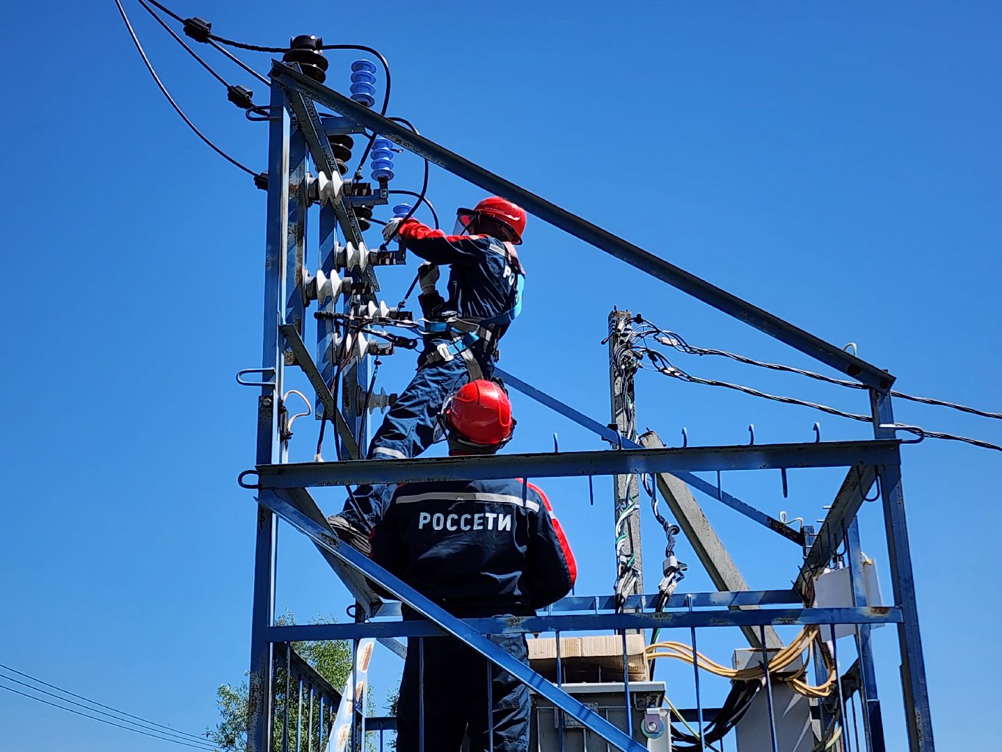 чехов, деревня ходаево, россети, траснформаторная подстанция, замена трансформатора, электроснабжение, надежность и качество энергоснабжения, программа модернизации,