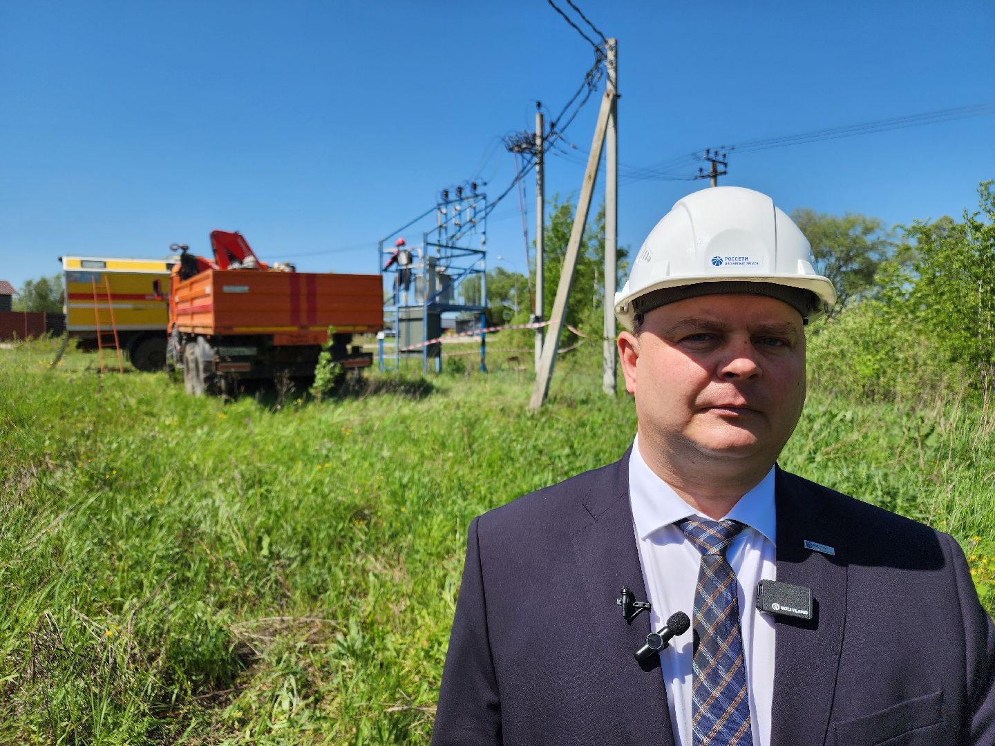 чехов, деревня ходаево, россети, траснформаторная подстанция, замена трансформатора, электроснабжение, надежность и качество энергоснабжения, программа модернизации,