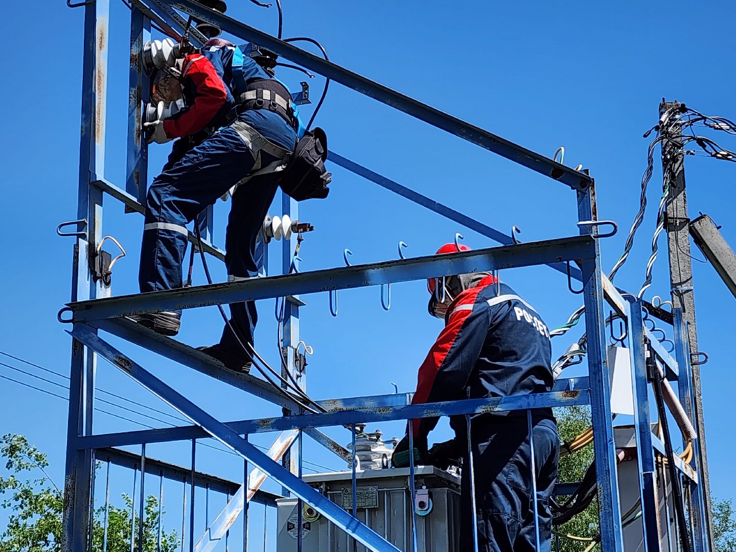 чехов, деревня ходаево, россети, траснформаторная подстанция, замена трансформатора, электроснабжение, надежность и качество энергоснабжения, программа модернизации,