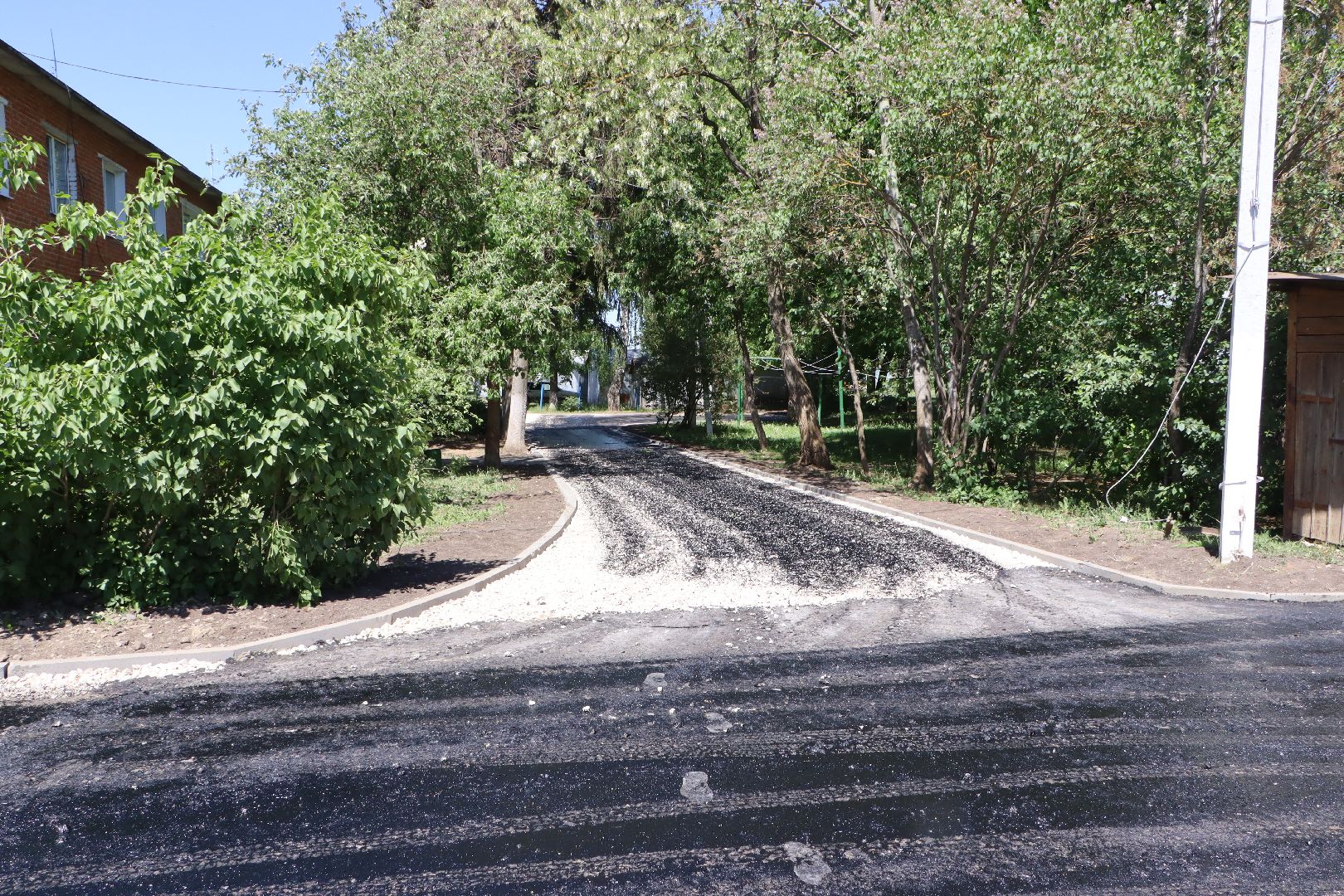 серебряные пруды, шеметово, комплексное благоустройство двора,