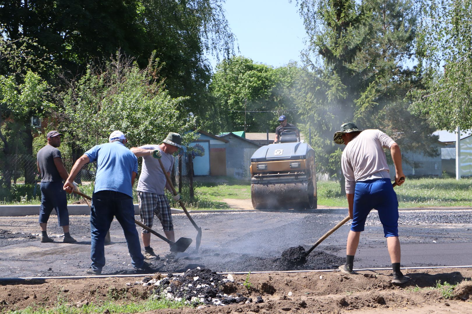 серебряные пруды, шеметово, комплексное благоустройство двора,