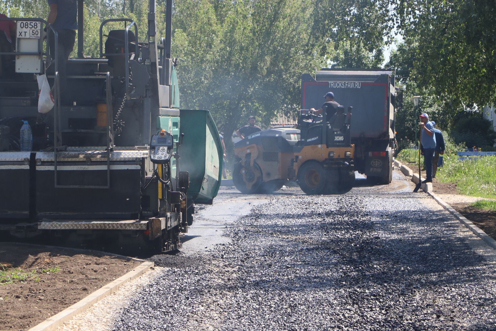 серебряные пруды, шеметово, комплексное благоустройство двора,