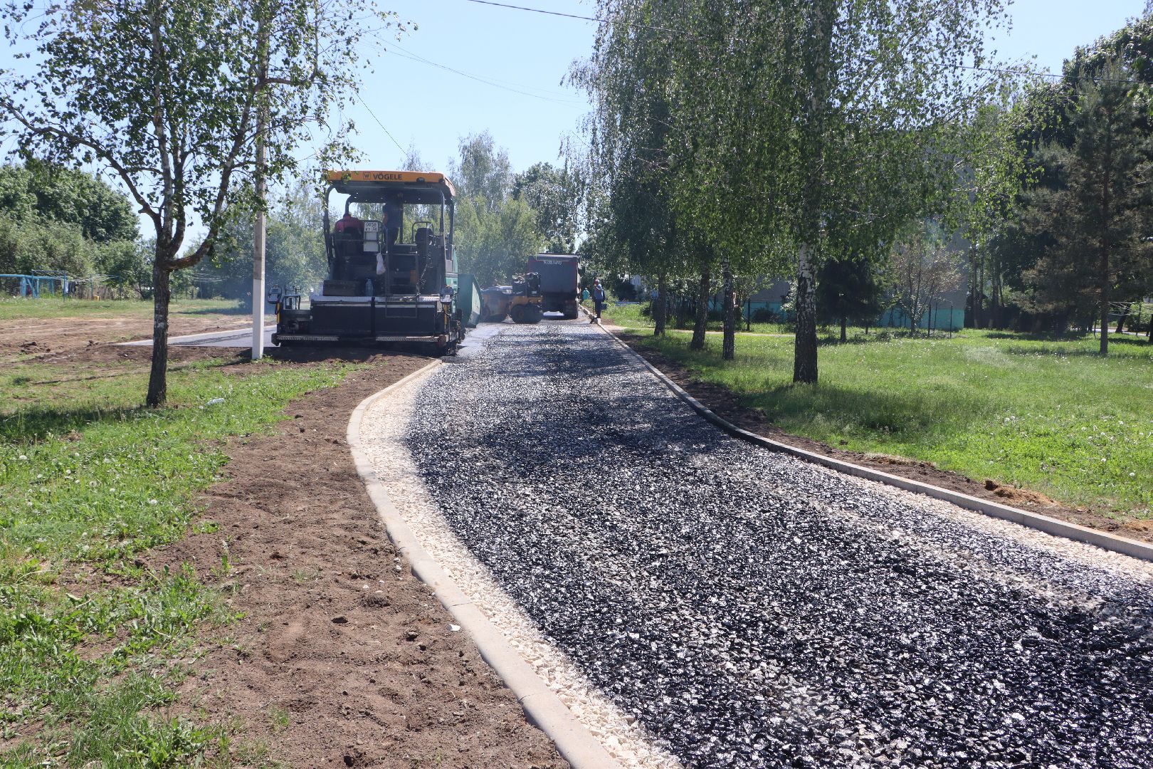 серебряные пруды, шеметово, комплексное благоустройство двора,