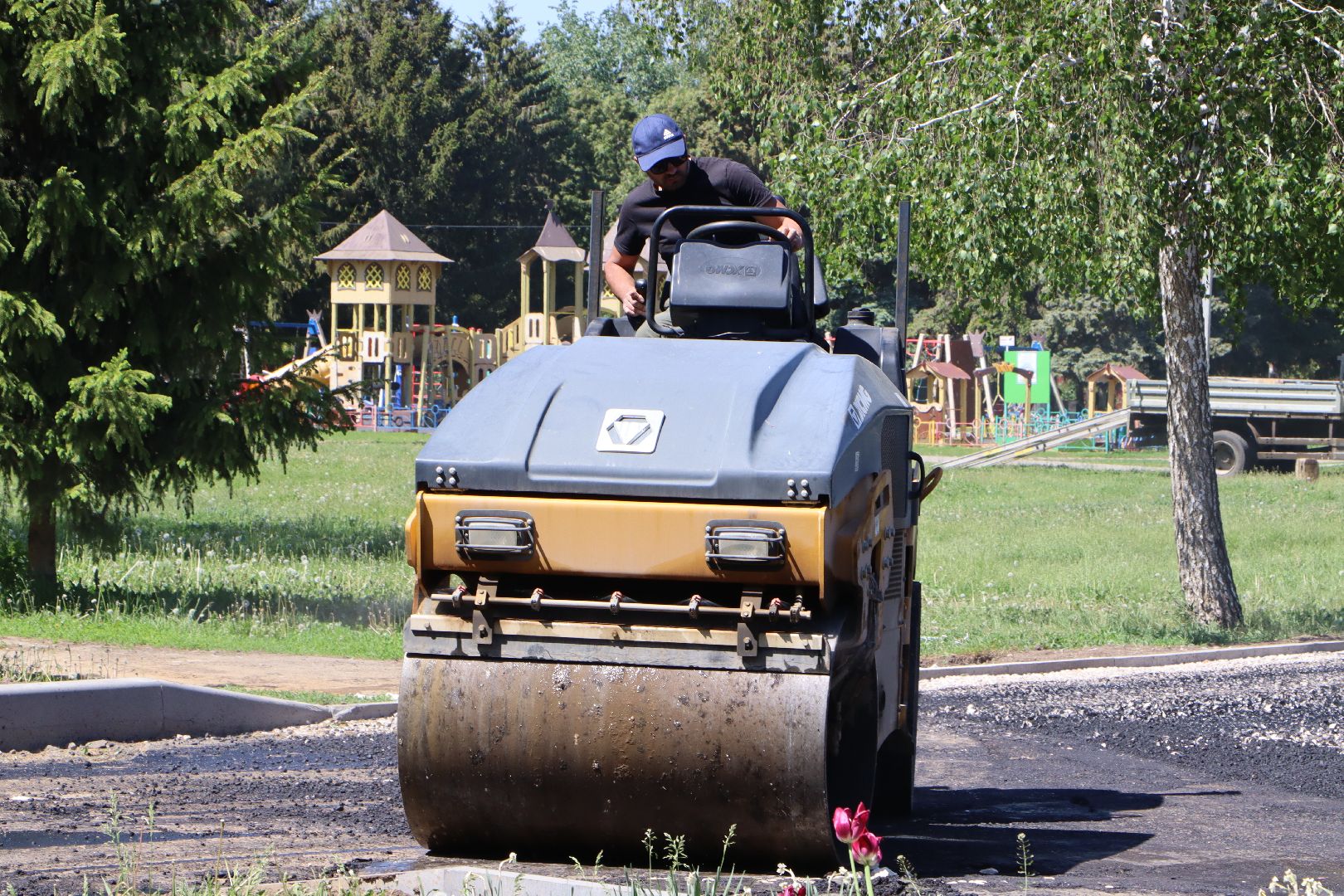серебряные пруды, шеметово, комплексное благоустройство двора,