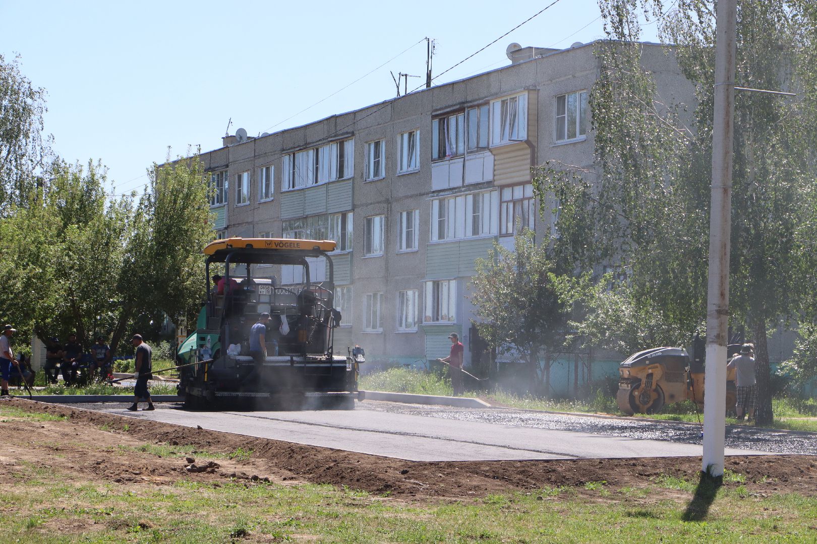 серебряные пруды, шеметово, комплексное благоустройство двора,