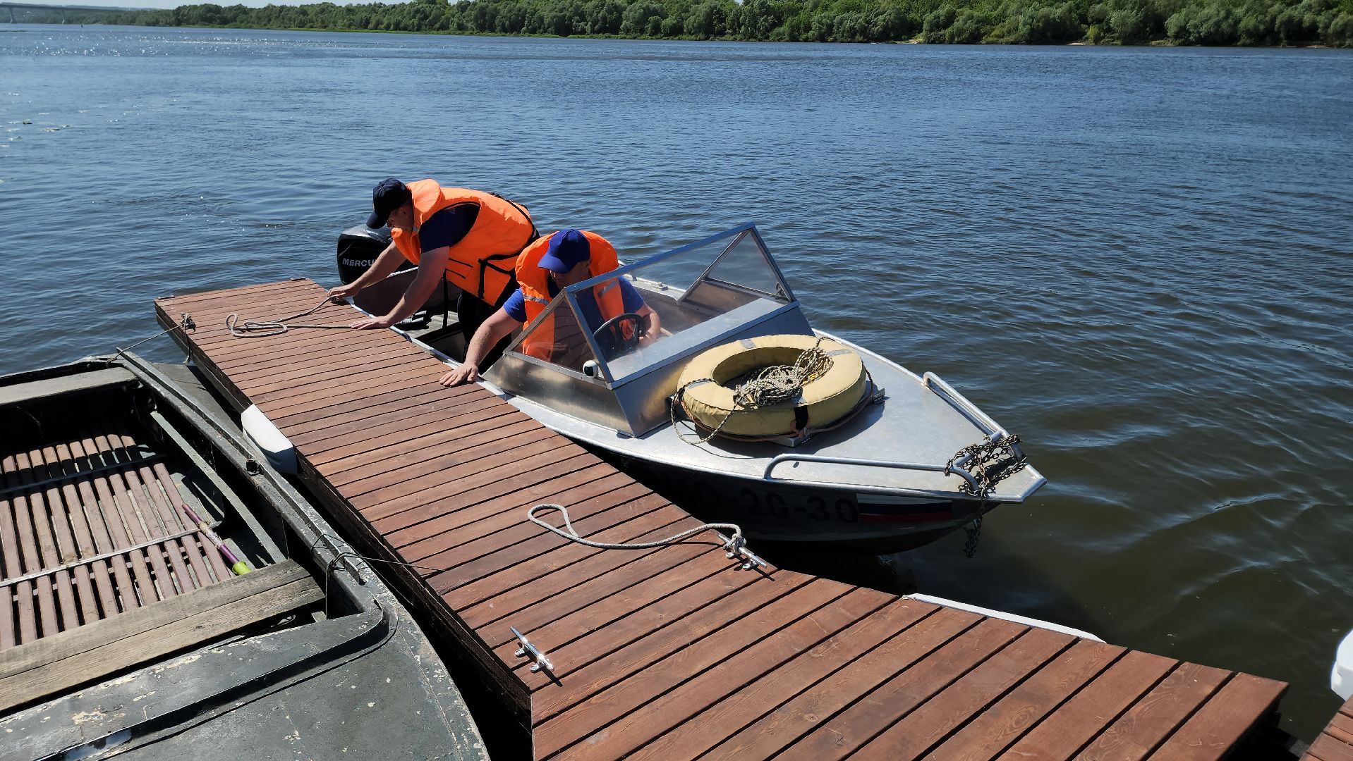 кашира, набережная, причал, спасатели, водно-спасательная станция, безопасность, благоустройство,