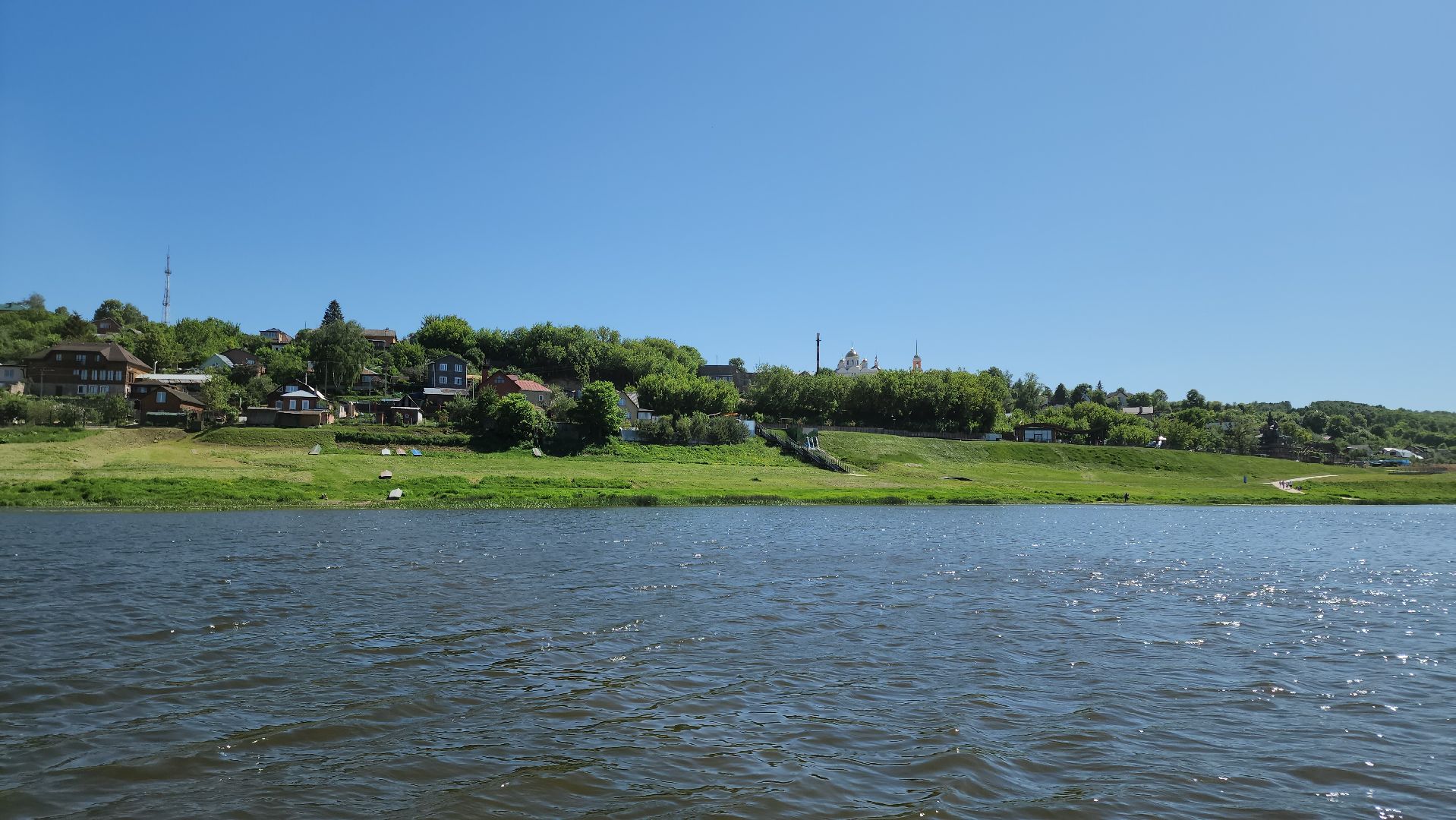 кашира, набережная, причал, спасатели, водно-спасательная станция, безопасность, благоустройство,