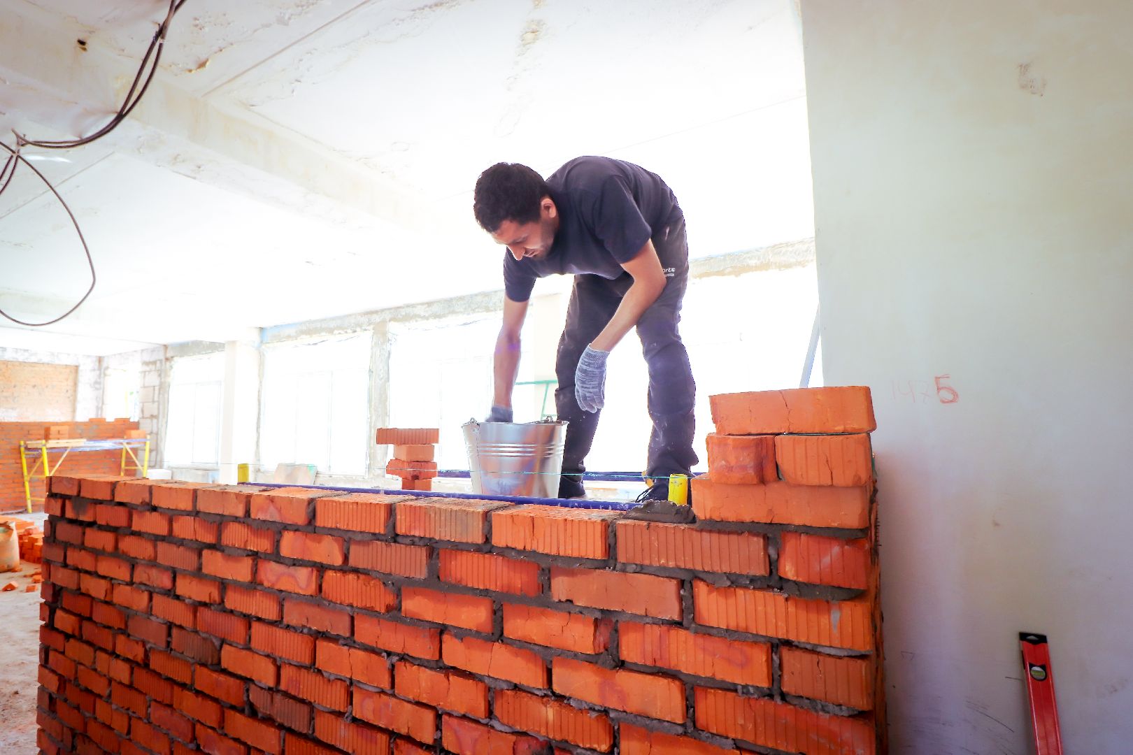 клин, общество, строительство, ремонт школы,