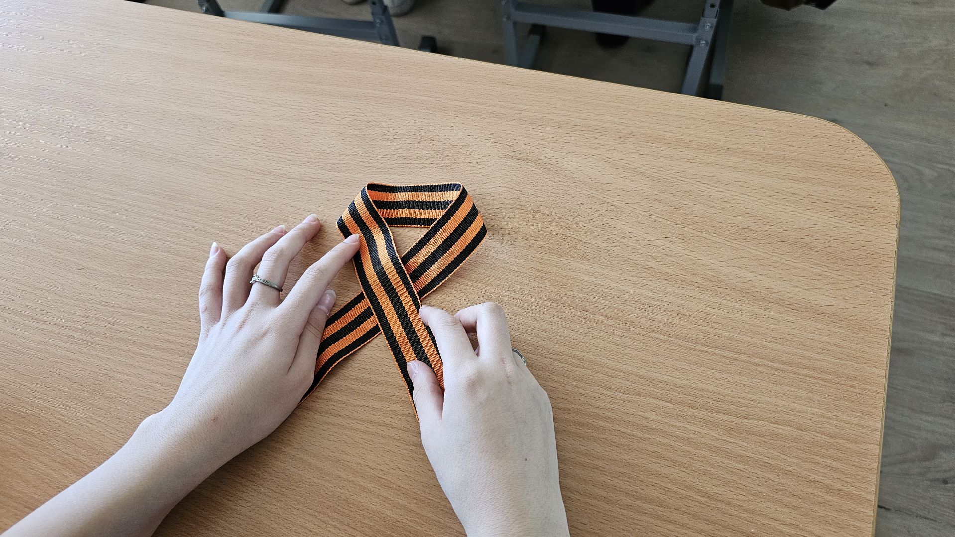 День Победы, урок мужества, георгиевская лента, Дзержинский