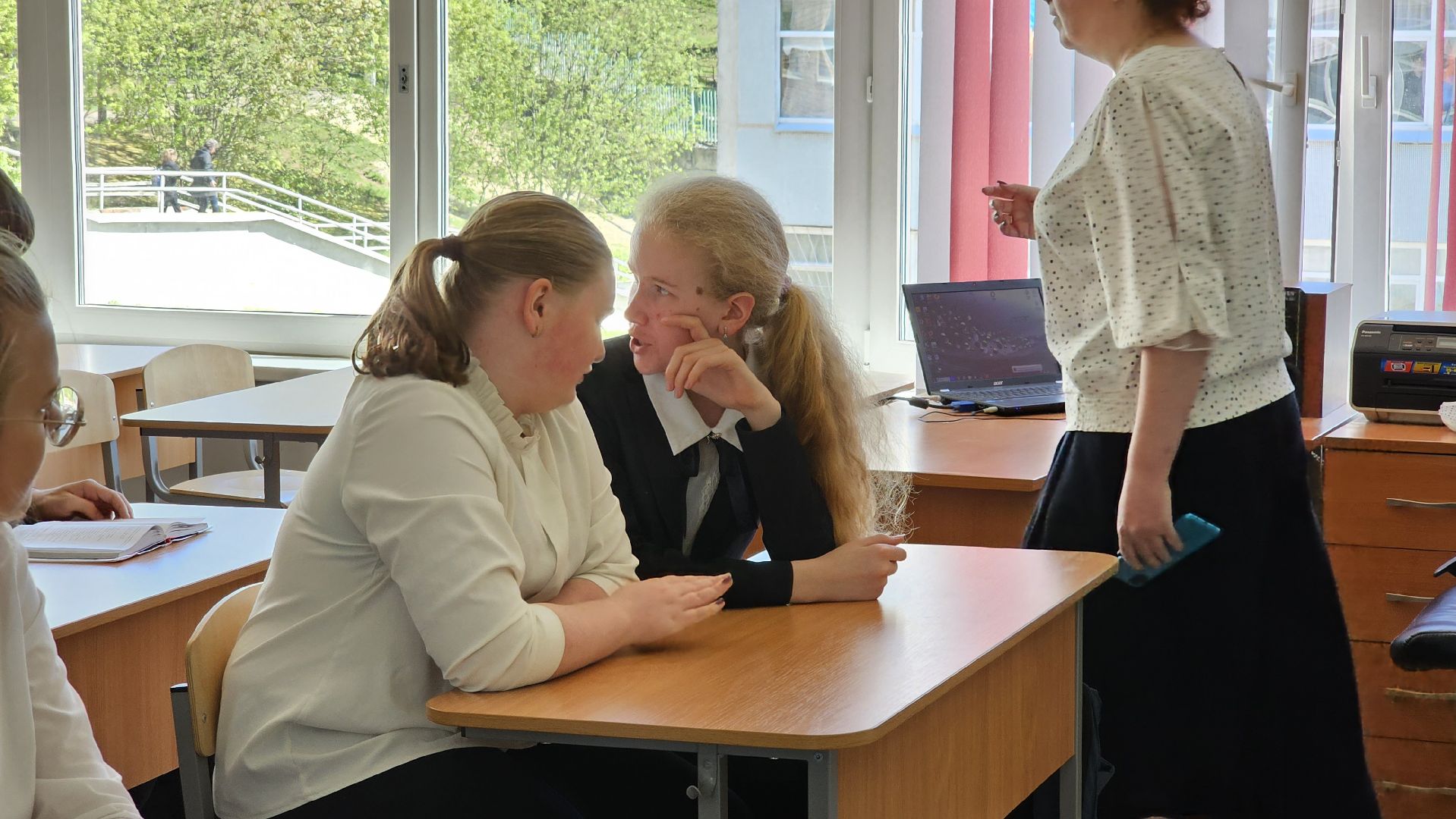 День Победы, урок мужества, георгиевская лента, Дзержинский