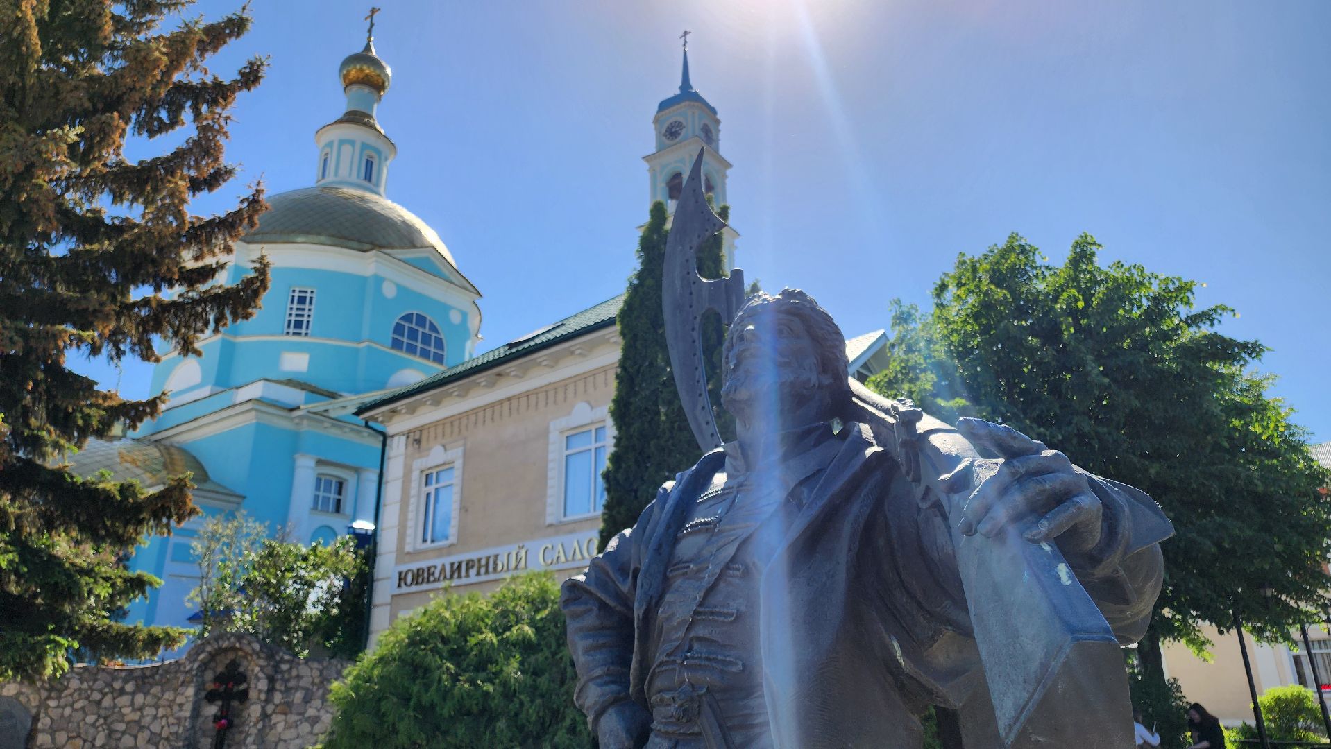 кашира, туризм, набережная оки, никитский монастырь, введенская церковь, куранты, стрелец, фото,
