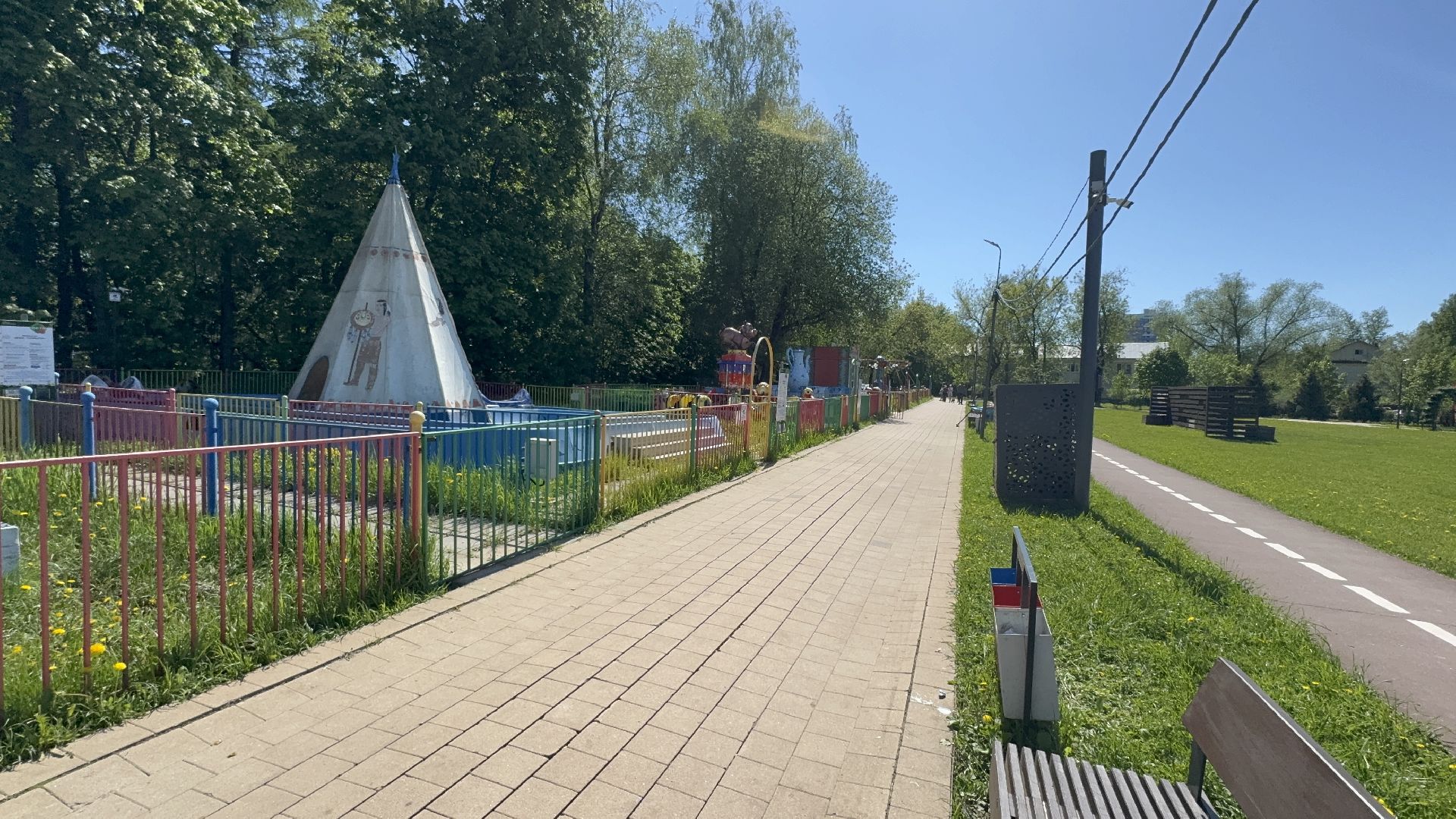 солнечногорск, аттракционы, дети, развлечения, жители, лето,