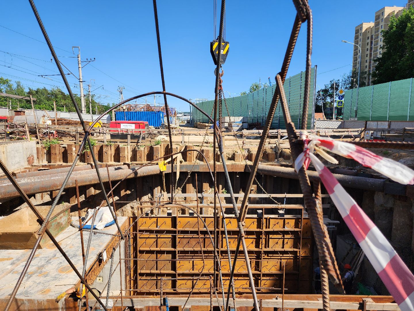 раменское, строительство, подземный пешеходный переход в удельной,
