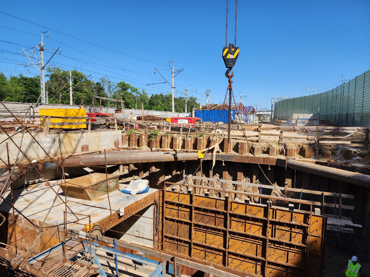 раменское, строительство, подземный пешеходный переход в удельной,