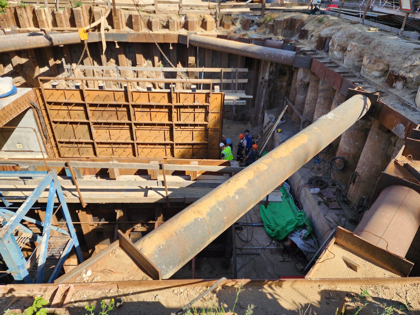 раменское, строительство, подземный пешеходный переход в удельной,