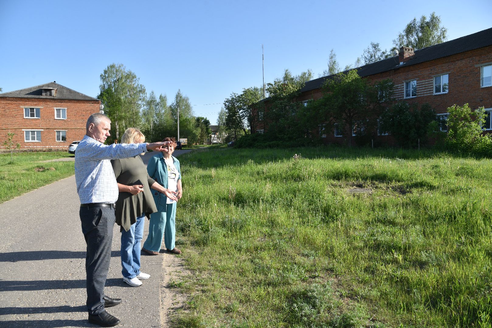 лотошино, выездная администрация, благоустройство, окос травы,