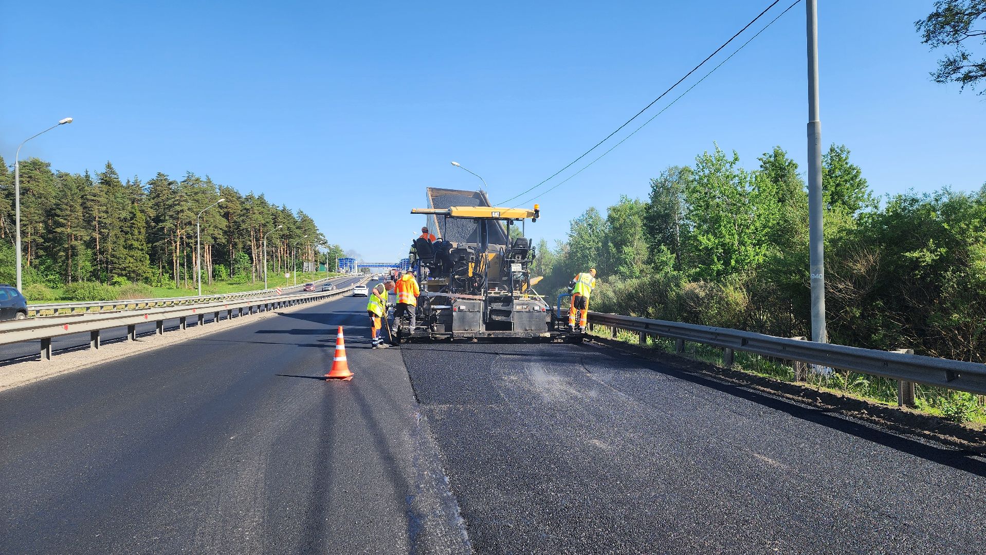 солнечногорск, дороги, м-10, ленинградское шоссе, новый асфальт,