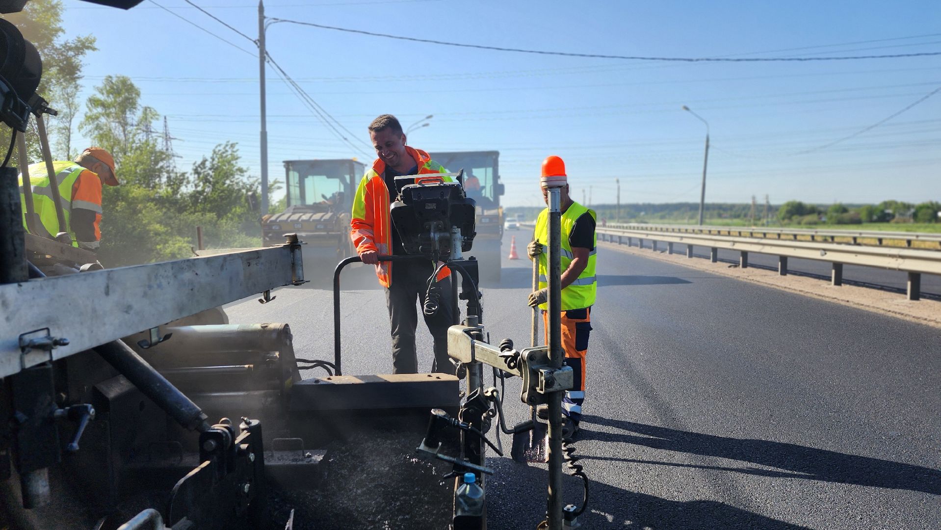 солнечногорск, дороги, м-10, ленинградское шоссе, новый асфальт,
