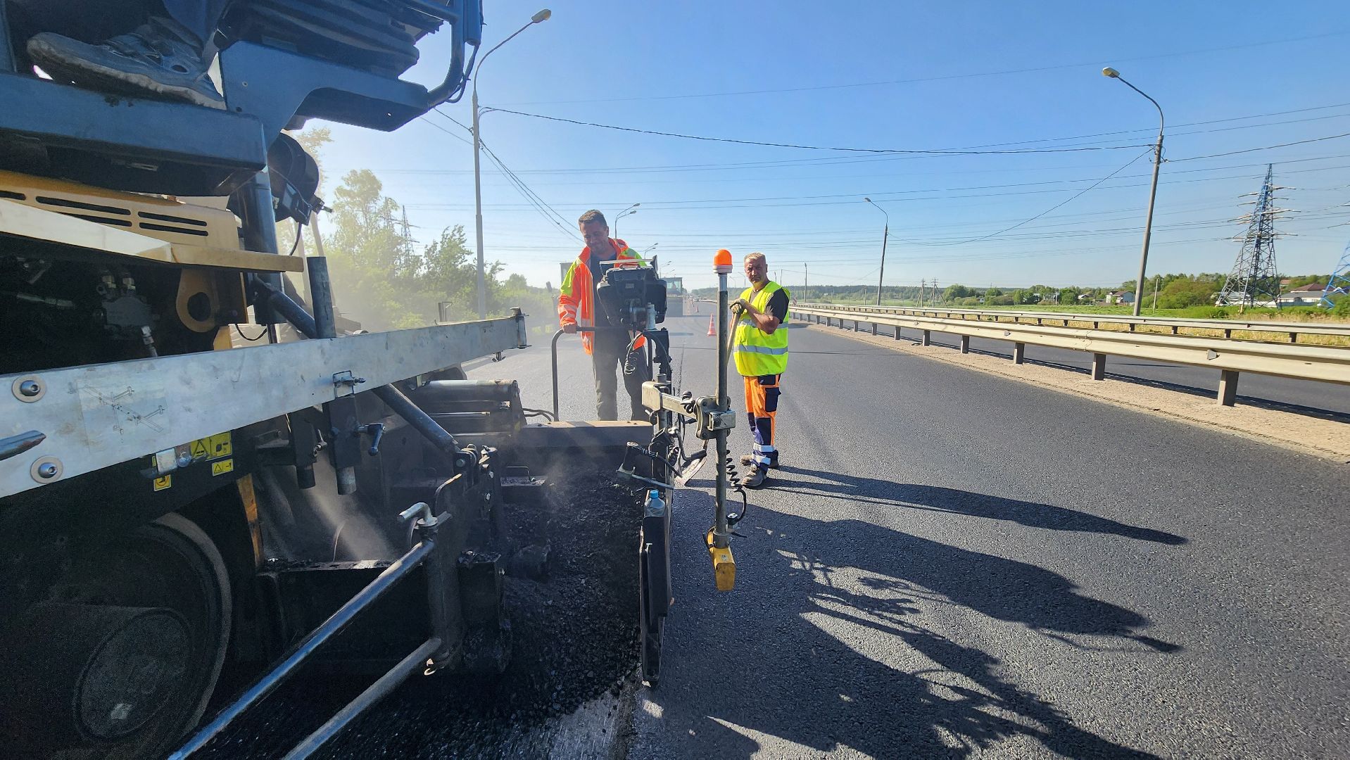 солнечногорск, дороги, м-10, ленинградское шоссе, новый асфальт,