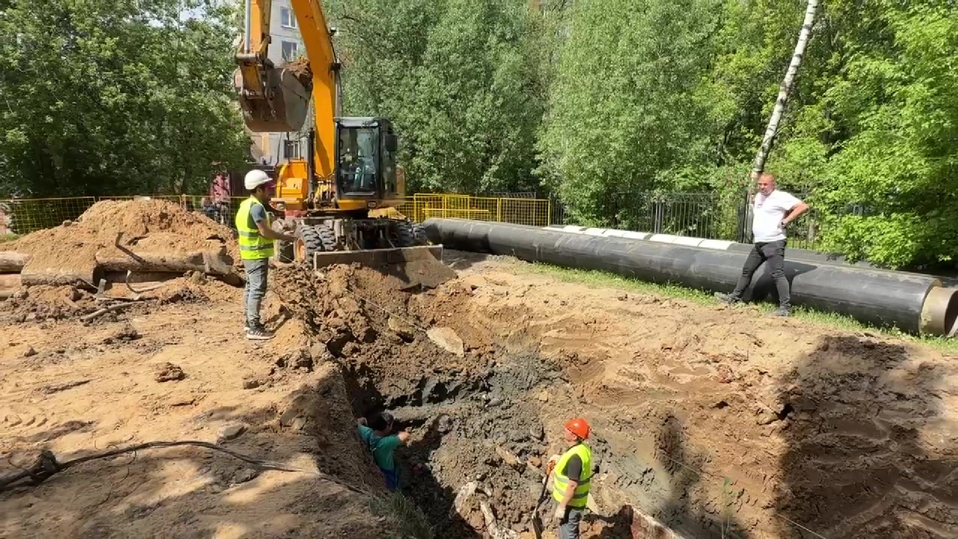 реутов, реконструкция, теплосети, горячая вода и отопление,