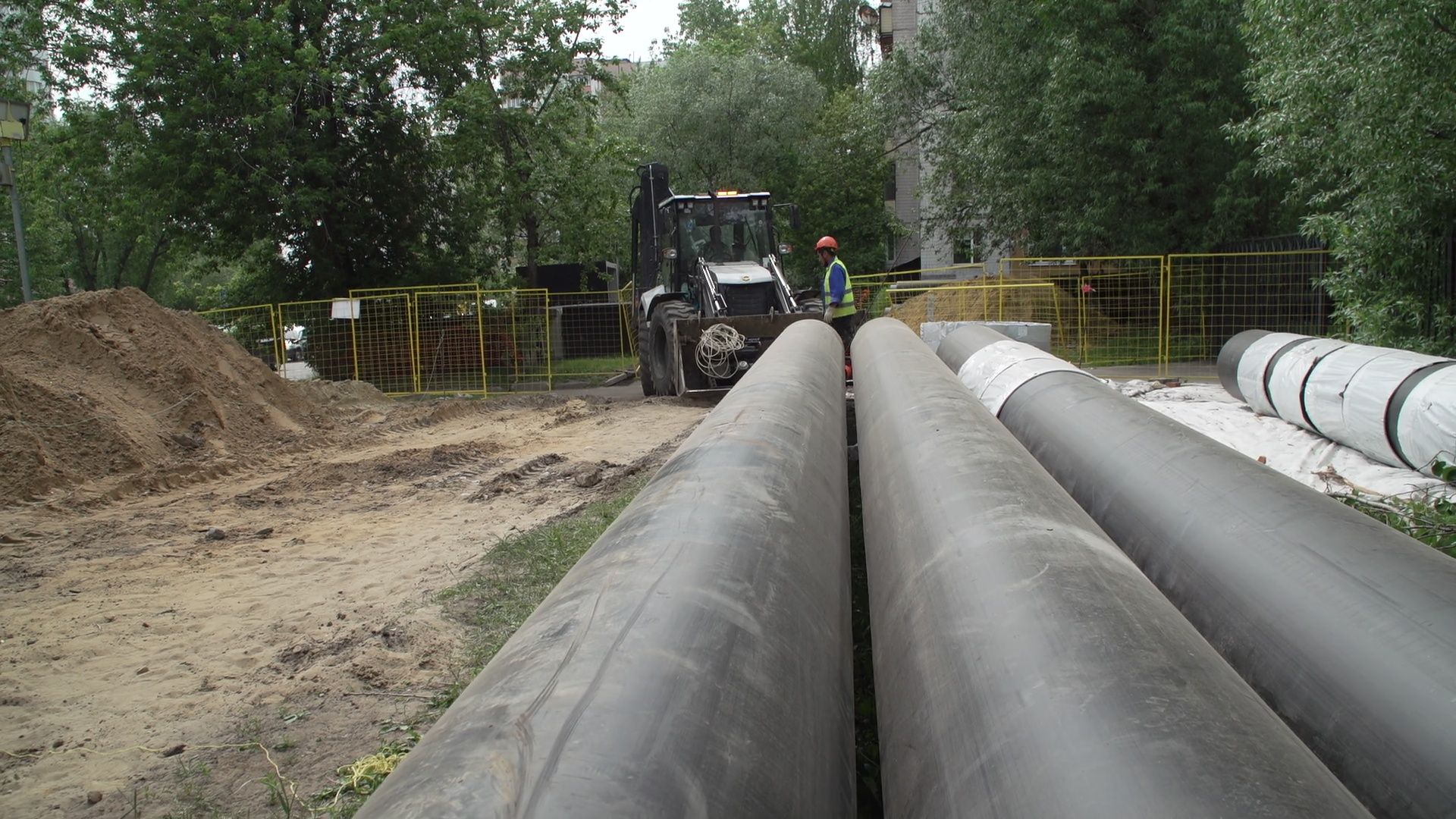 реутов, реконструкция, теплосети, горячая вода и отопление,