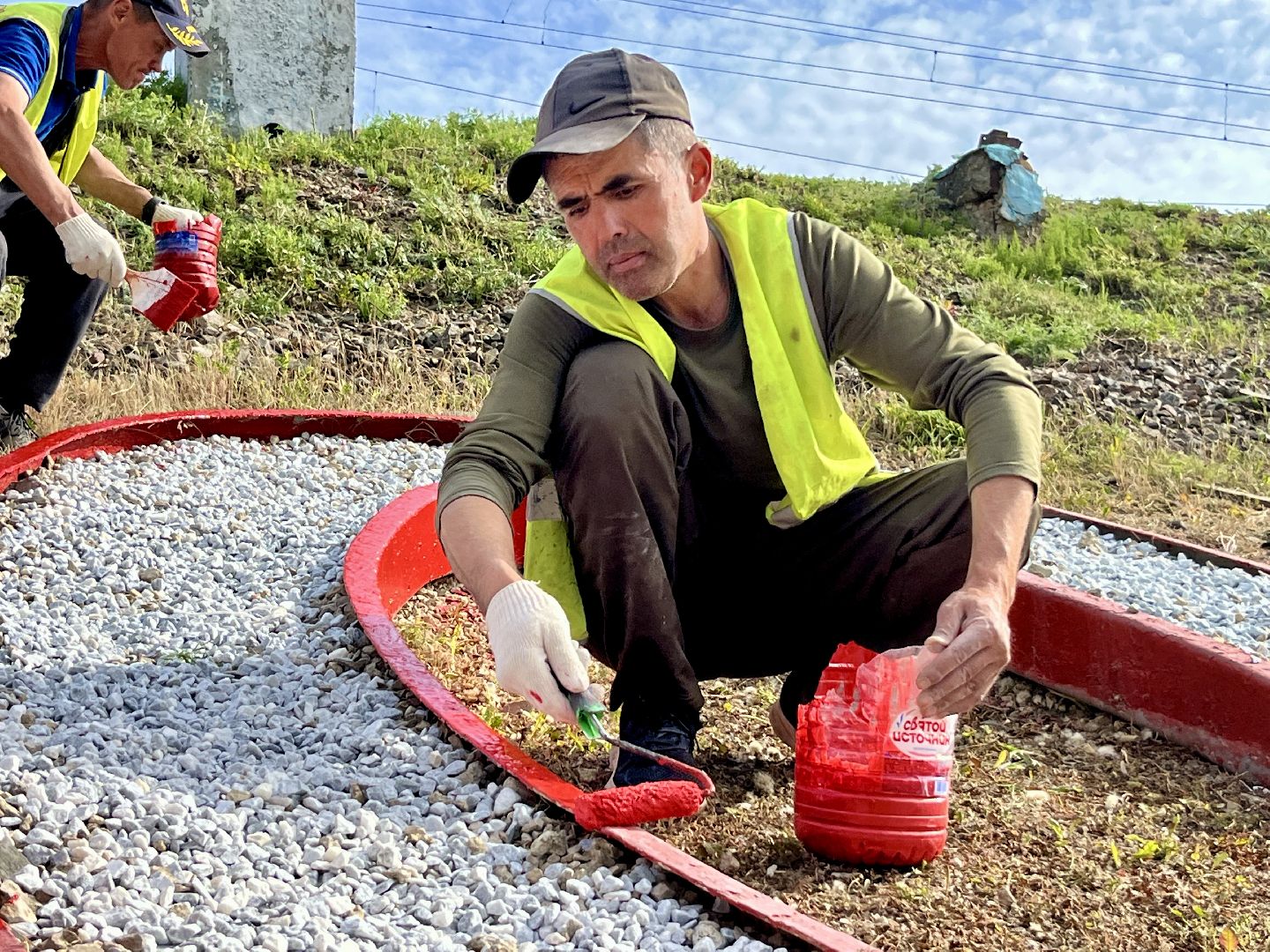 наро-фоминск, благоустройство 2025, мбу благоустройство и дорожное хозяйство, декоративное панно,