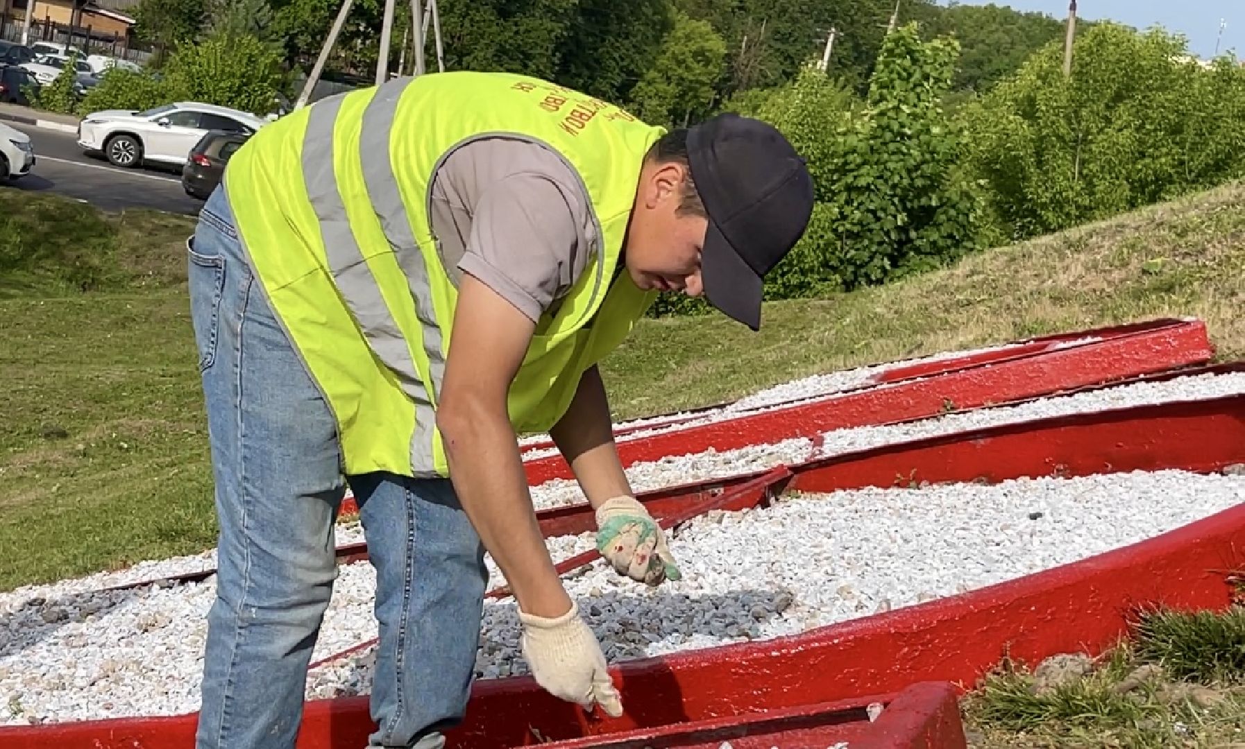 наро-фоминск, благоустройство 2025, мбу благоустройство и дорожное хозяйство, декоративное панно,