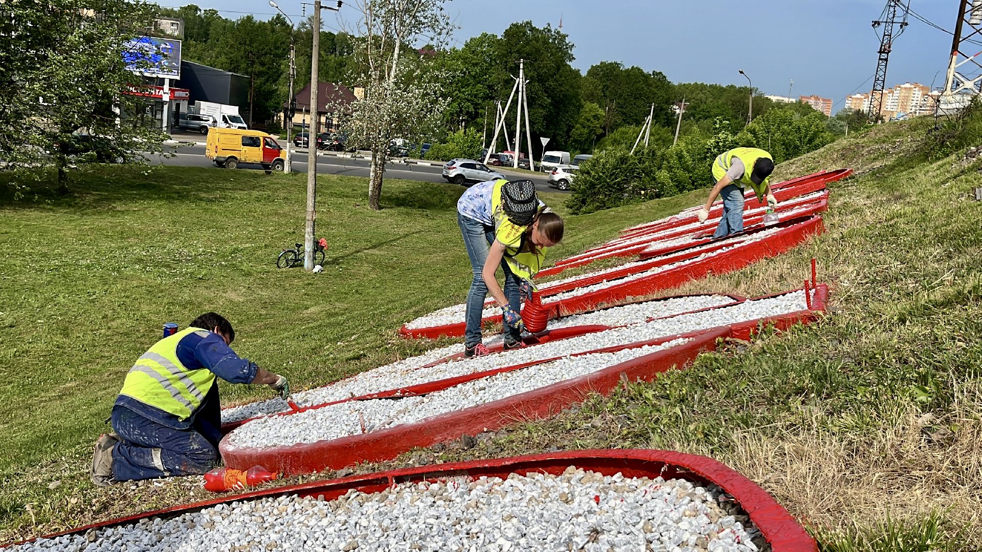 наро-фоминск, благоустройство 2025, мбу благоустройство и дорожное хозяйство, декоративное панно,