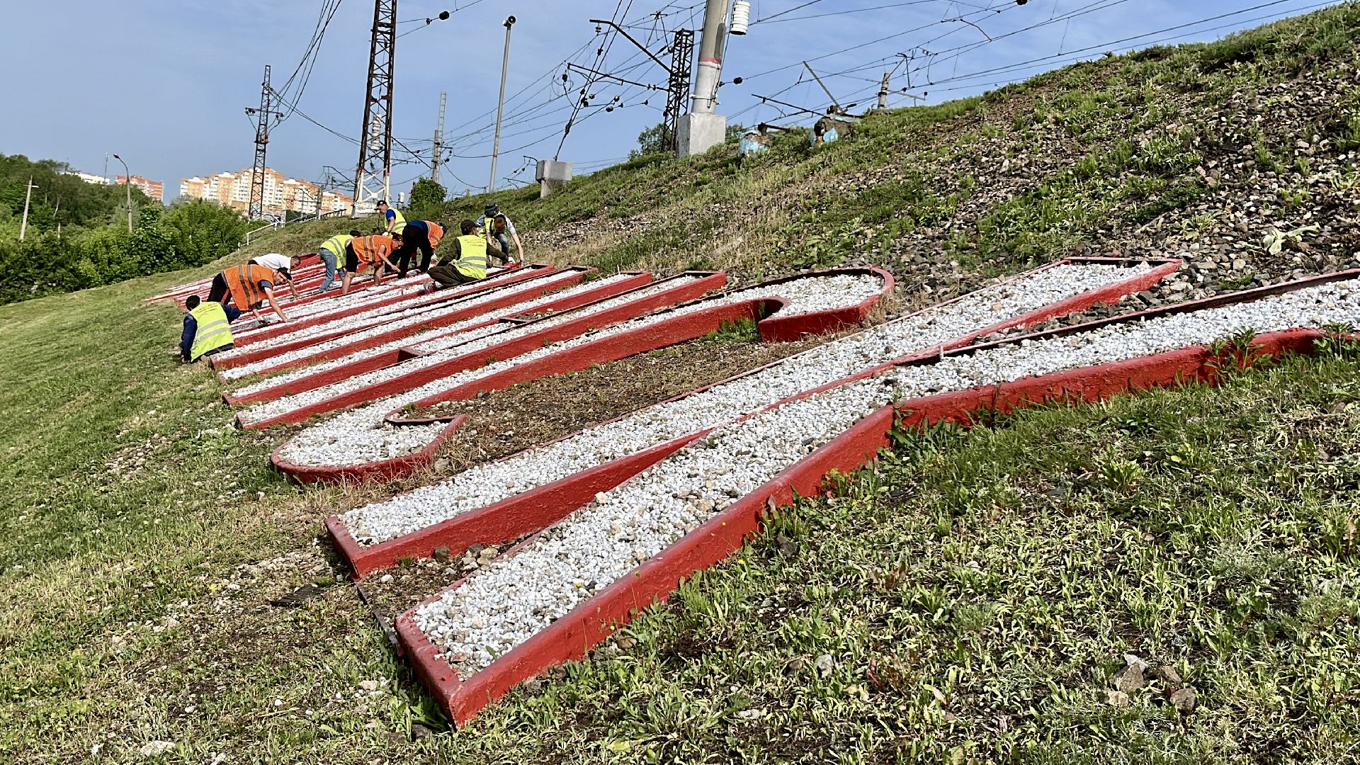 наро-фоминск, благоустройство 2025, мбу благоустройство и дорожное хозяйство, декоративное панно,