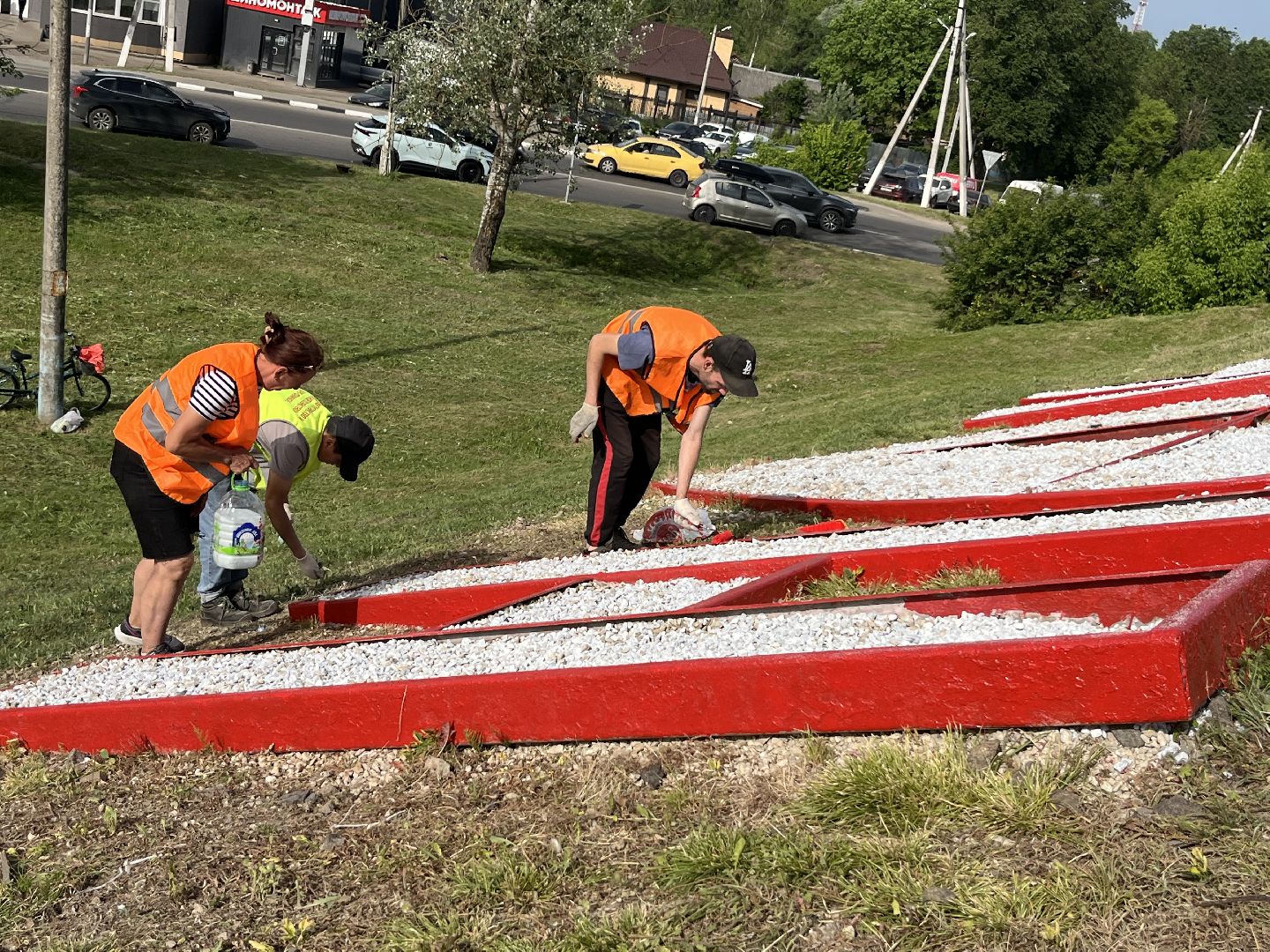 наро-фоминск, благоустройство 2025, мбу благоустройство и дорожное хозяйство, декоративное панно,