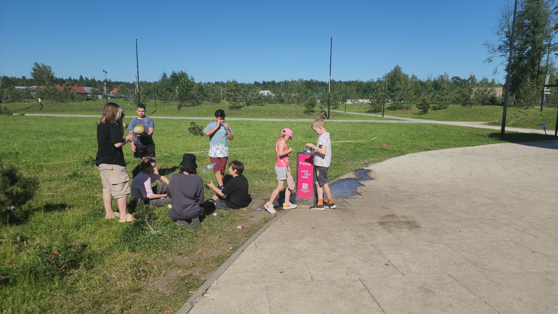благоустройство, парки подмосковья, орехово-зуево, ликино-дулево,