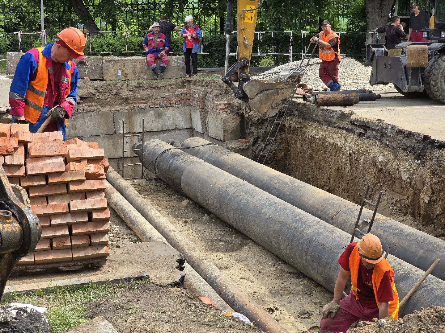 Коломна, ремонт теплотрассы, жкх,