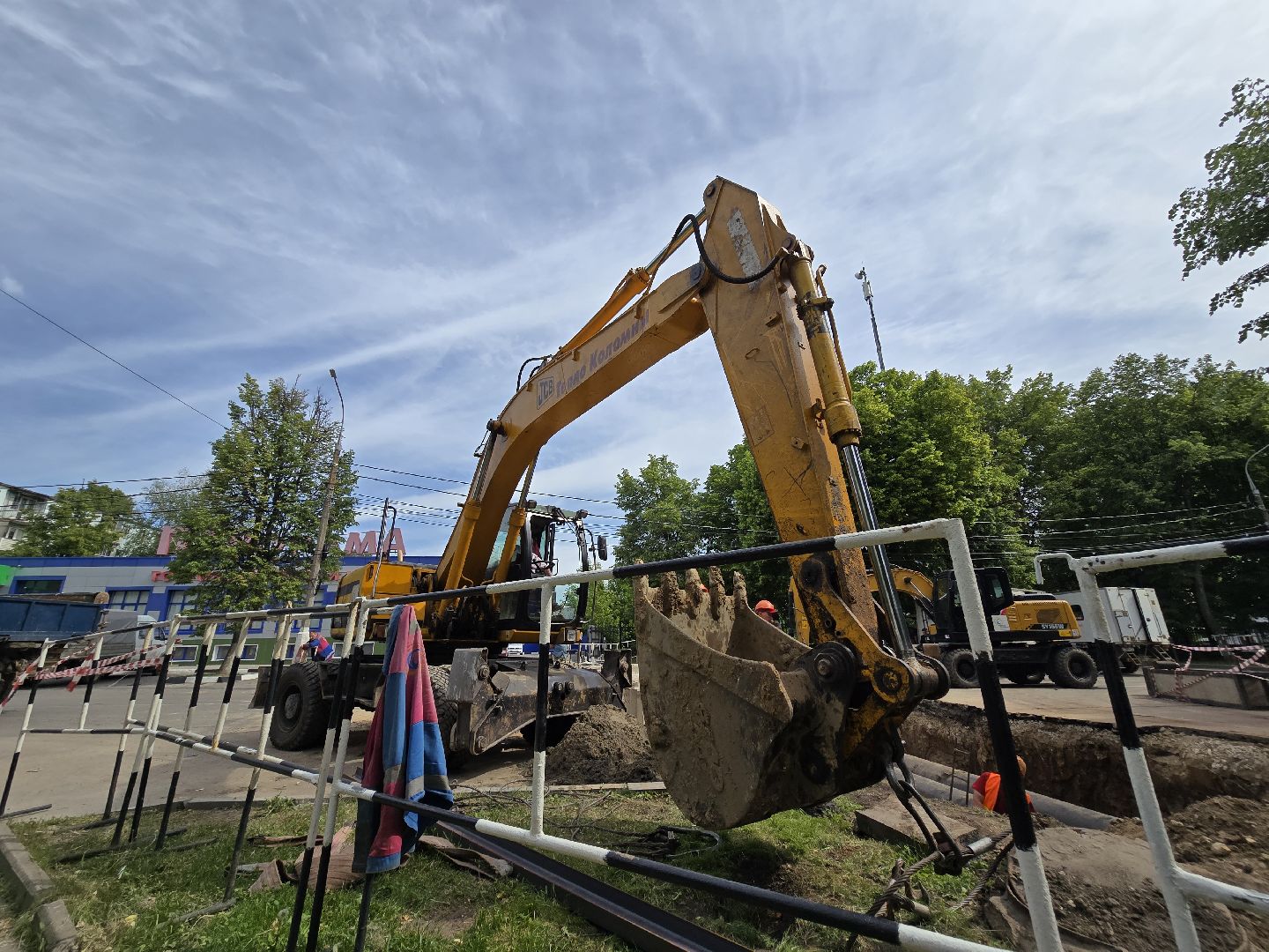 Коломна, ремонт теплотрассы, жкх,