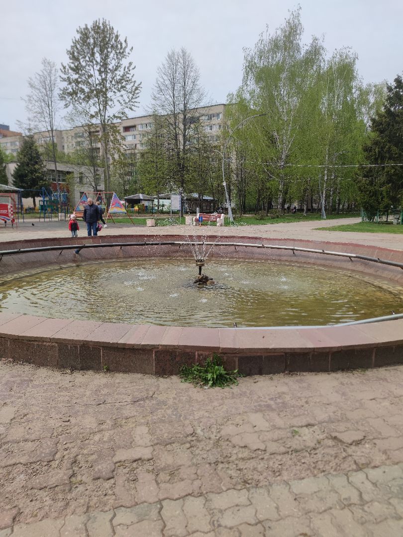 фонтан, включение фонтанов, благоустройство, Дубна