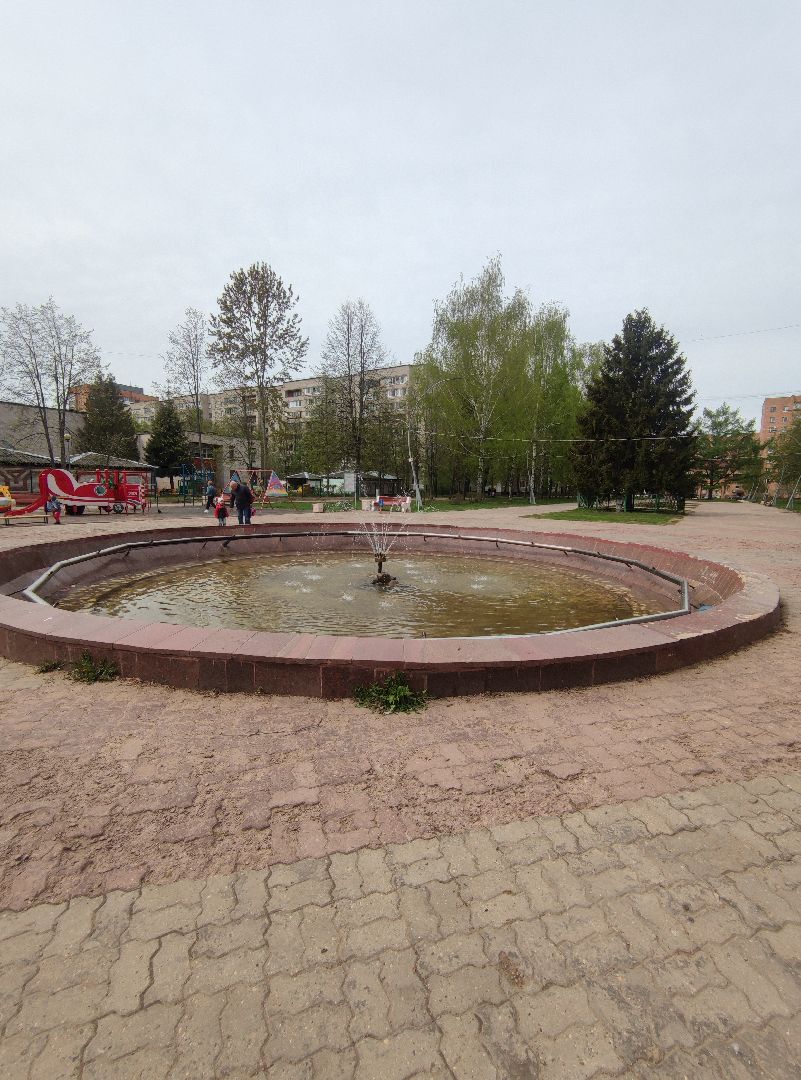 фонтан, включение фонтанов, благоустройство, Дубна