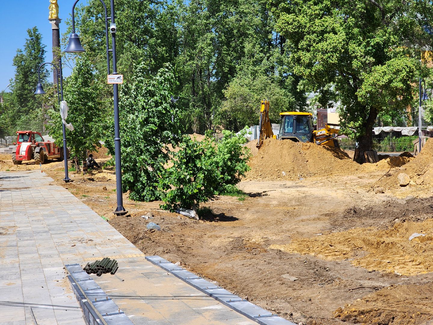 благоустройство,  реконструкция, сквер бугрова, ногинск, богородский городской округ,