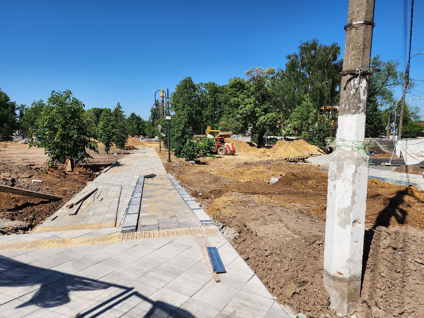 благоустройство,  реконструкция, сквер бугрова, ногинск, богородский городской округ,