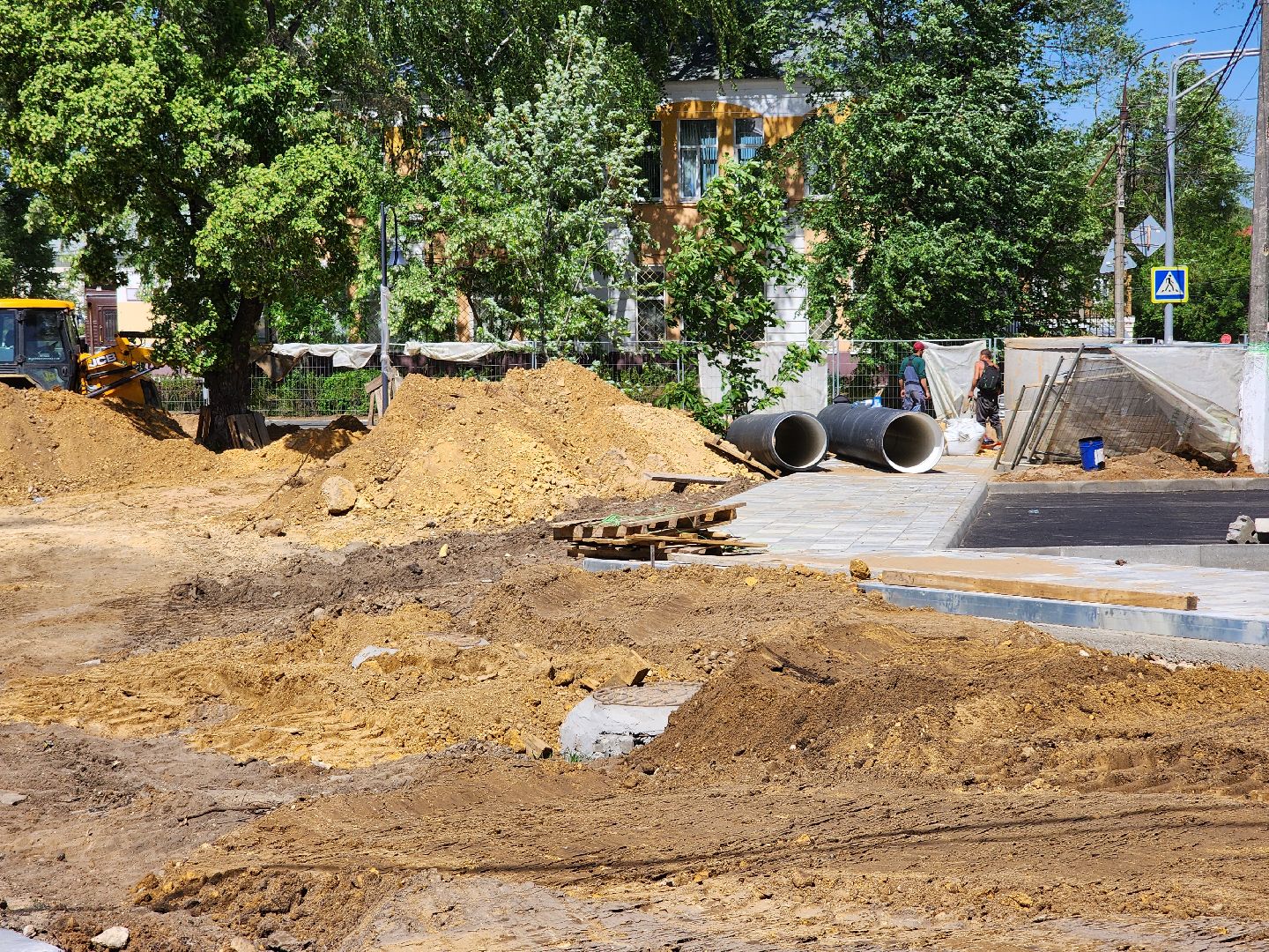 благоустройство,  реконструкция, сквер бугрова, ногинск, богородский городской округ,