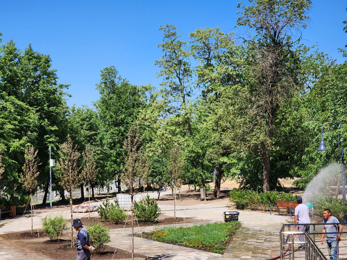 благоустройство,  реконструкция, сквер бугрова, ногинск, богородский городской округ,